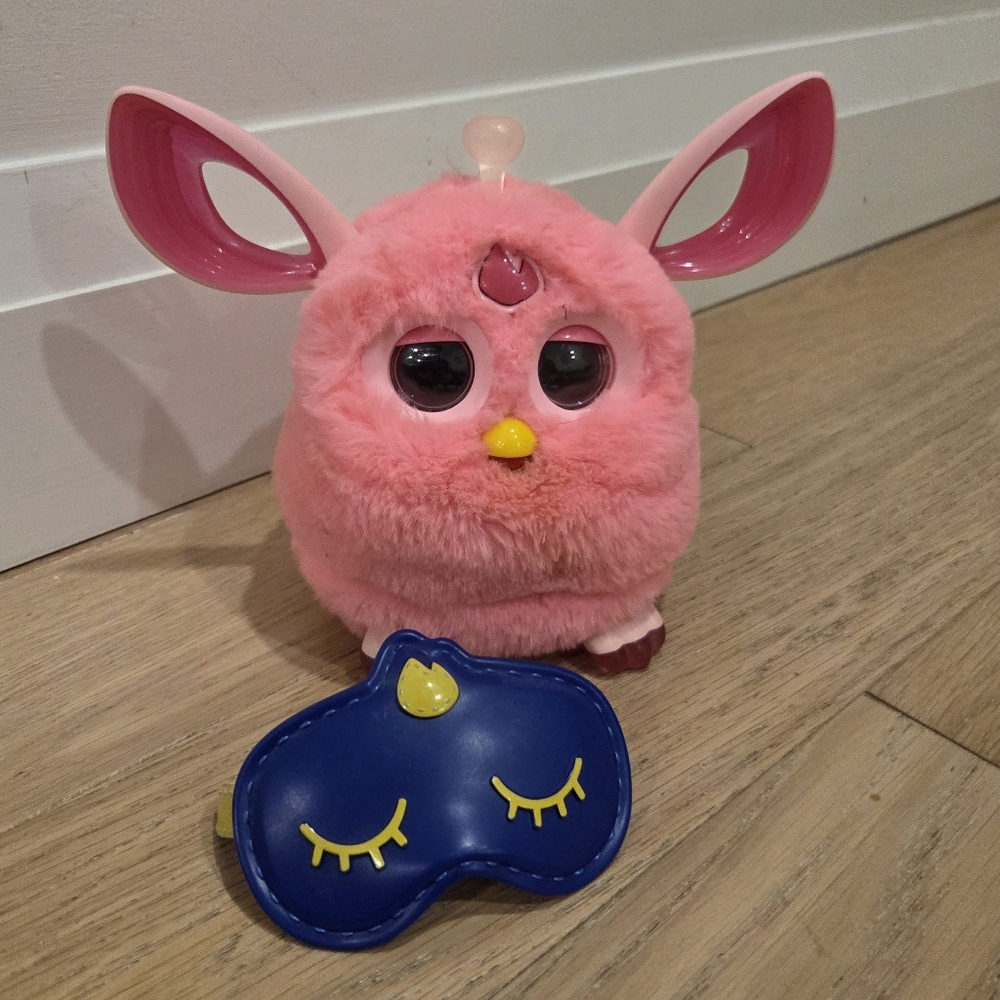 FURBY | Pink, Interactive With Sleep Mask